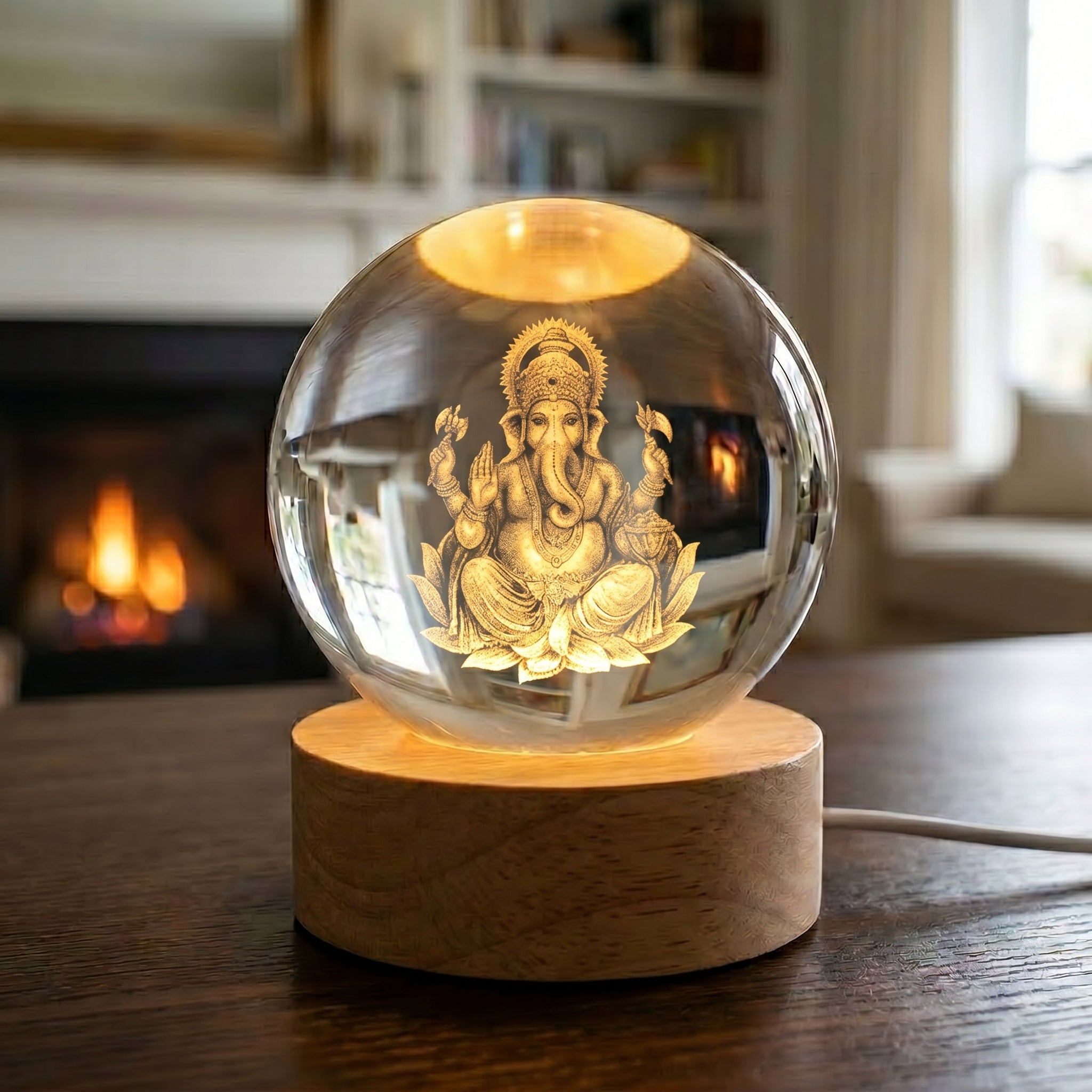 Crystal Ball Night Lamp